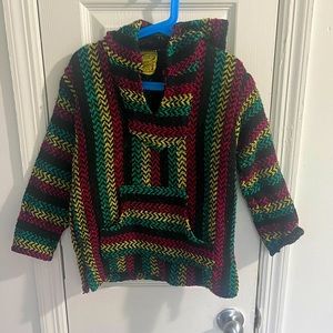 Baja Green Hooded Pullover (toddler 2T-3T)